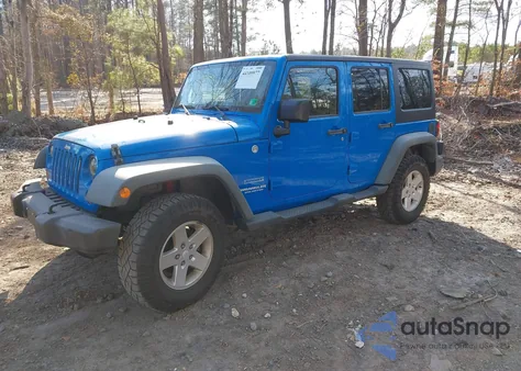 2011 Jeep Wrangler Unlimited Sport z USA, uszkodzony, nr VIN 1J4BA3H15BL580734